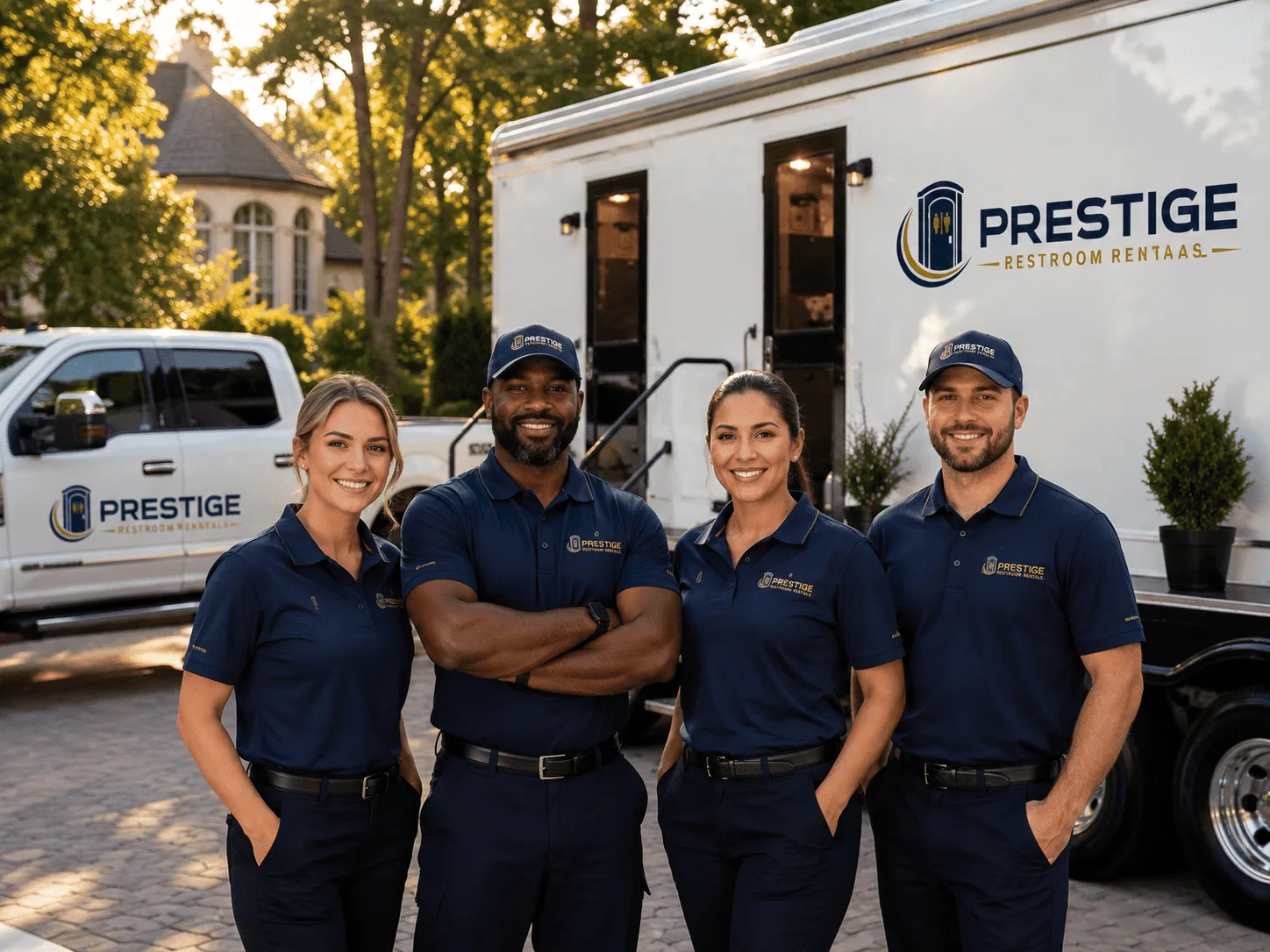 Trusted Luxury Portable Restrooms company in Gustine, TX